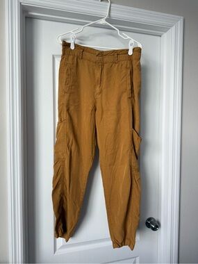 Sanctuary Camel Cargo Jogger Pants Women’s Size M Utility Tapered